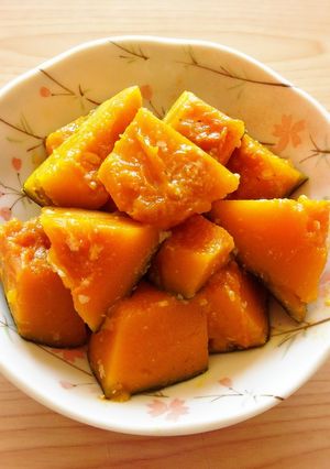 入れて煮るだけ!!ほっこり♪南瓜の塩麹煮-レシピのメイン写真