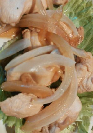 新たまねぎとやわらかムネ肉-レシピのメイン写真