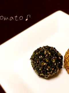 レンジで簡単♪さつまいもごま団子•*¨✼-レシピのメイン写真
