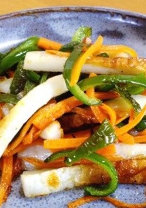 お弁当に☆塩きんぴら-レシピのメイン写真