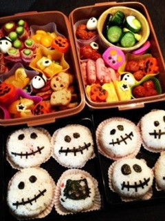 キャラ弁ナイトメアジャックハロウィン-レシピのメイン写真