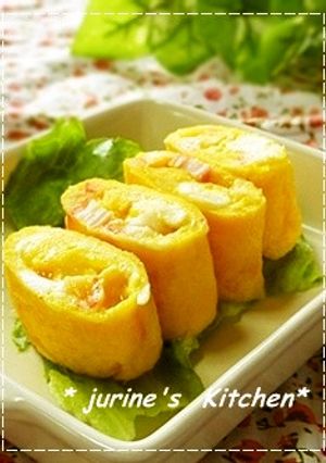 ✿クリームチーズinカニカマ卵焼き✿-レシピのメイン写真