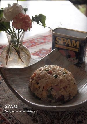 SPAMの春色チャーハン-レシピのメイン写真