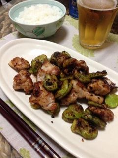 空豆と鶏肉の豆豉醬炒め-レシピのメイン写真