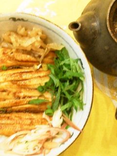 いわしのかば焼き丼 おぉ~茶漬け!-レシピのメイン写真