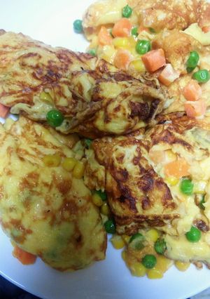 チーズオムレツ-レシピのメイン写真