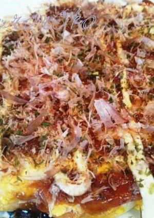 もっちもちお好み焼き♡-レシピのメイン写真