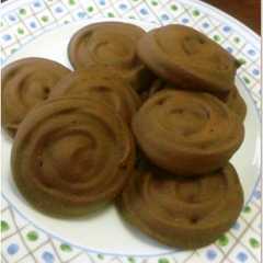 รูปของ ココア絞り出しクッキー!(^^)!