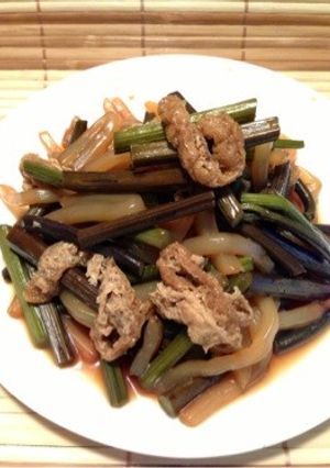 板前さん直伝♪わらびと油揚げ炒め-レシピのメイン写真