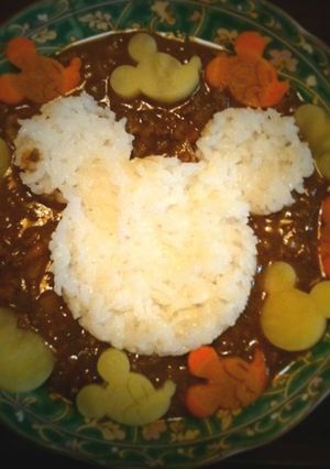 見ためもかわいい、絶品、ベジキーマカレー-レシピのメイン写真