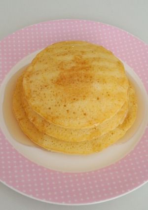 ひと手間でふわふわホットケーキ-レシピのメイン写真