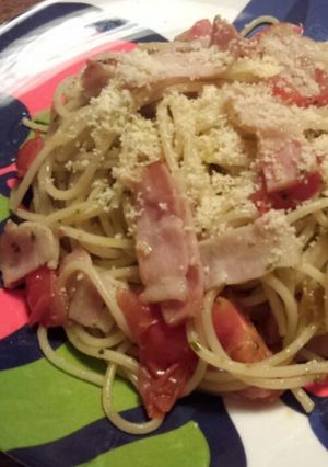 バジルソースでパスタ-レシピのメイン写真