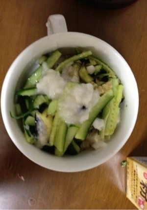 夏野菜の浅漬け載せて変わり冷奴-レシピのメイン写真