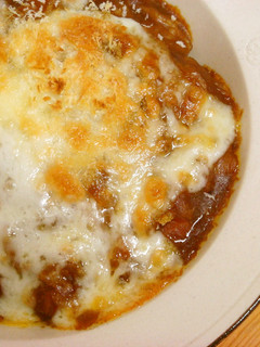 昨日のカレーで☆焼きカレー-レシピのメイン写真