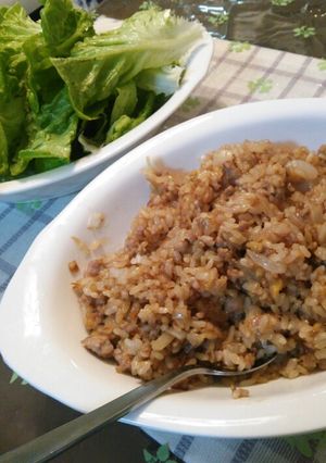 なぜか激ウマ☆夏にむけて豆板醤ライス♪-レシピのメイン写真