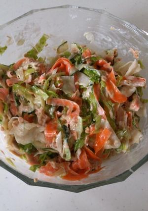納豆サラダ＊ツナマヨ風味-レシピのメイン写真