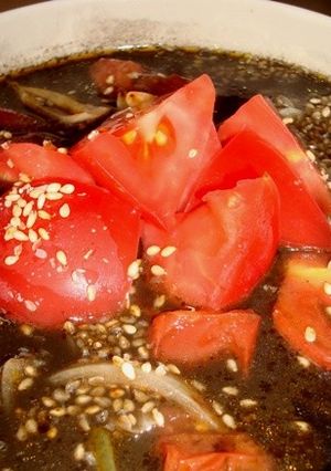 いかすみラーメン-レシピのメイン写真
