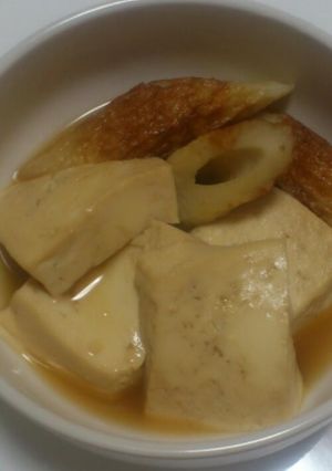 超簡単★豆腐とちくわだけで…♪-レシピのメイン写真