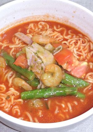 トマトラーメン-レシピのメイン写真