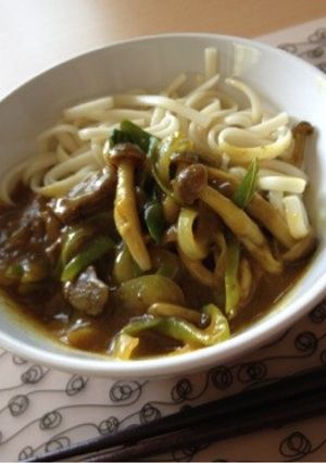 冷やしカレーうどん。-レシピのメイン写真