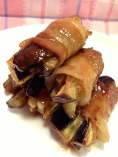 なす豚バラ巻き♪お弁当、BBQ-レシピのメイン写真