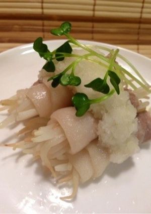 レンジで簡単♪もやしの豚バラ巻き-レシピのメイン写真