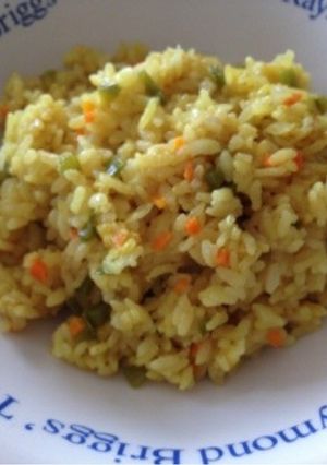 材料を入れるだけ〜♬ カレーピラフ-レシピのメイン写真