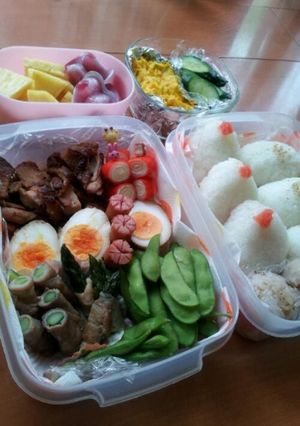 運動会お弁当　揚げないから朝楽♪2013-レシピのメイン写真