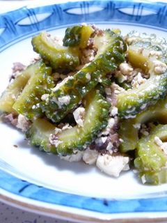 ゴーヤと牛肉のオイスターソース煮-レシピのメイン写真