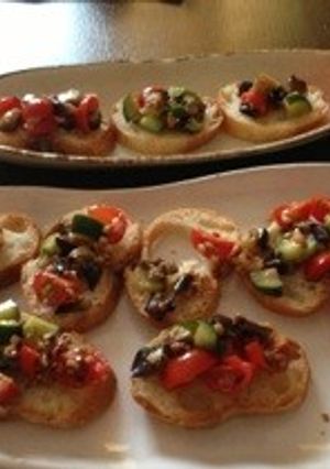 夏野菜ブルスケッタ-レシピのメイン写真