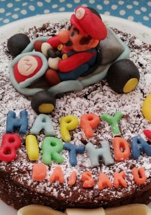 マリオケーキ！マジパン細工♪-レシピのメイン写真