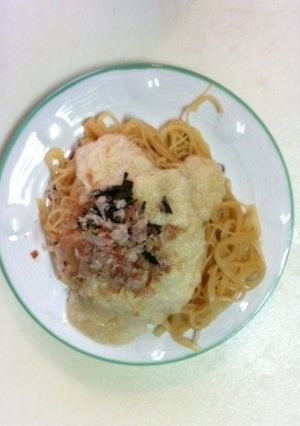 ビーフンの山かけ-レシピのメイン写真