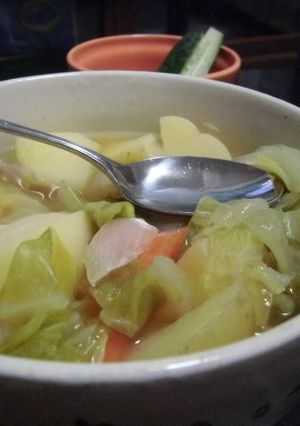野菜ゴロゴロ！コンソメスープ-レシピのメイン写真