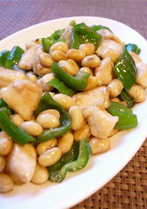 鶏むね肉と大豆でカシューナッツ炒め風-レシピのメイン写真