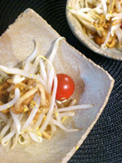 もやしとなめこのマスタード和え-レシピのメイン写真