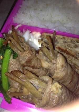 金平肉巻き-レシピのメイン写真