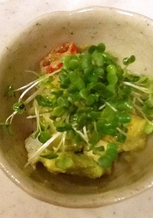 ☆アボカドたこサラダ〜わさび醤油風味〜☆-レシピのメイン写真