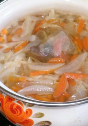 簡単♪皮ごと食べるベジブロスープ☆万能汁-レシピのメイン写真