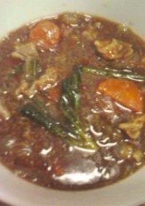 レンジと器一つで♪渡り蟹の美味早楽カレー-レシピのメイン写真