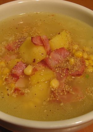ジャーマンポテト塩ラーメン-レシピのメイン写真