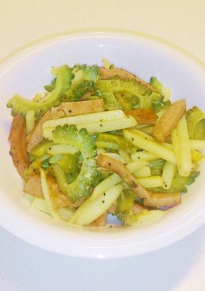 レモンマヨで☆ゴーヤとスパムの炒めもの-レシピのメイン写真