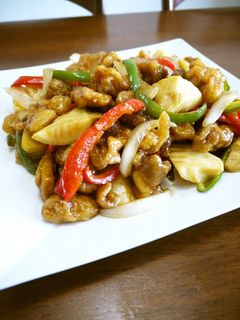 すし酢de鶏肉とタケノコの甘酢炒め♪-レシピのメイン写真