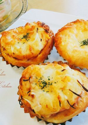 ふんわり美味しい♡ハムマヨロールパン♡-レシピのメイン写真