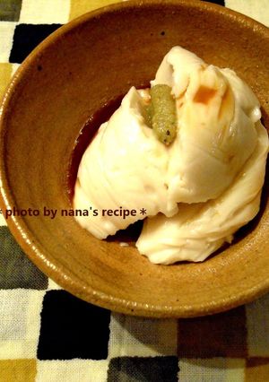 吉野本葛で胡麻豆腐-レシピのメイン写真