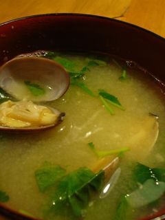 アサリのみそ汁-レシピのメイン写真