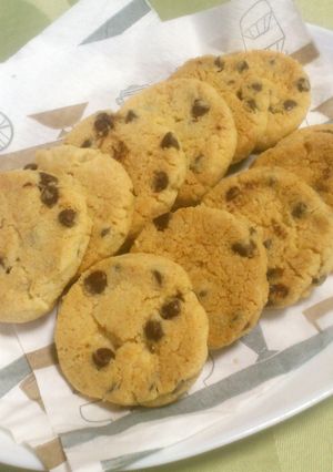 ついつい手が伸びる☆チョコチップクッキー-レシピのメイン写真