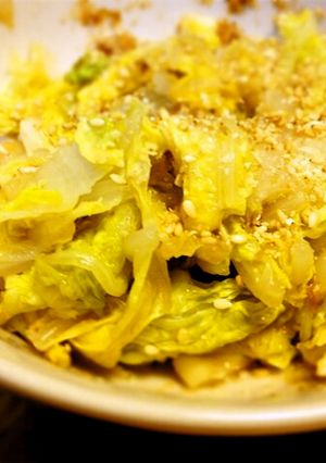 超簡単♪白菜大量消費☆かつおぶしサラダ-レシピのメイン写真