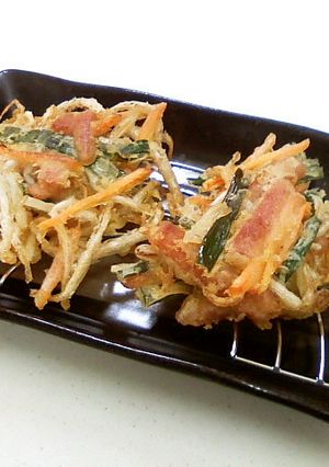 スパムともやしのかき揚げ-レシピのメイン写真
