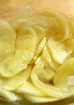 レンチンで♪りんごの甘煮-レシピのメイン写真