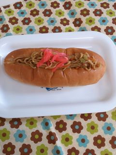 時短、手抜き♪焼きそばパン(^-^)-レシピのメイン写真